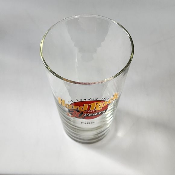 Vintage Hard Rock Cafe 30 Years Pint Glass 16oz - Arcoroc - Picture 9 of 11